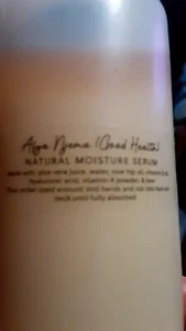 L@@k!! Best Natural Moisturizing Serum Ever - Picture 1 of 2