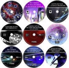 2019 Fahrer Datenrettung PC Diagnose Reparatur Antivirus Klon Backup Codecs +