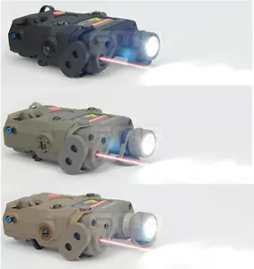 FMA PEQ-15 versione di aggiornamento luce bianca LED + laser rosso con obiettivo IR BK/DE/FG - Foto 1 di 33