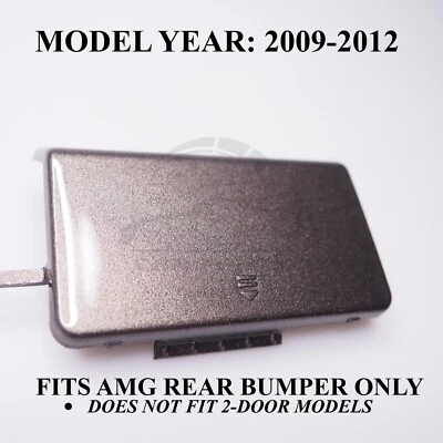 Parachoques Trasero tow hook cover Mercedes Clase E W212 AMG Sedan 09-12 Indio - Imagen 1 de 4