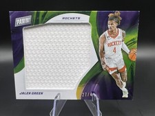 2022-23 Panini Player of the Day JALEN GREEN Houston Rockets Jumbo Patch /49