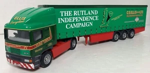 Remolque Corgi ERF y lado cortina C.S. Ellis Ltd escala 1:64 HGV edición especial - Imagen 1 de 11