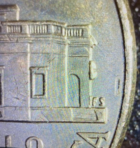 2017 P Jefferson Nickel - BEEHIVE on RIGHT side of Monticello - Picture 1 of 3