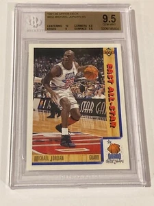 Michael Jordan 1991-92 Upper Deck All Star BGS 9.5 Gem Mint Graded Card #452 - Picture 1 of 2