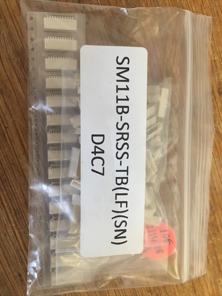 - SM11B-SRSS-TB(LF)(SN) D4C7 Connector Headers and PCB Receptacles Qty 105 - Image 1 of 3