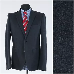 Herren Sport Mantel 36R US Größe SELECTED HOMME Grau Baumwolle Blazer Jacke - Bild 1 von 13