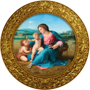 ALBA MADONNA Rafael Santi Silbermünze PP Kamerun 2022 - Bild 1 von 3