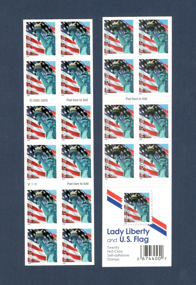 Sc # 3966a ~ Booklet of 20 ~ Non-denominated Statue of Liberty Issue - Image 1 of 1