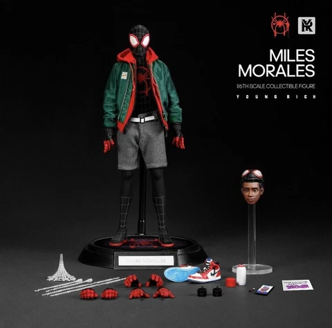 Youngrich Toys Miles Morales 1/6 figure - Into the Spider-verse Cover