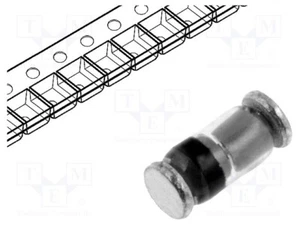 Diodo: rollo Zener SMD 75V DO213AA, B 1 W diodo individual ZMD75 diodos Zener SMD - Imagen 1 de 1