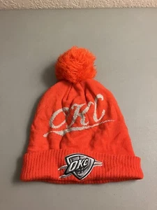Cappello da uomo Oklahoma City Thunder berretto berretto toque Mitchell & Ness taglia unica inverno - Foto 1 di 3