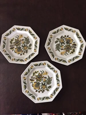 3 件老式约翰逊兄弟传统波斯花园盘子 — 第 1/4 张图片