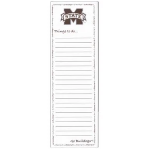 Mississippi State Bulldogs Magnetic To Do List Pad - Picture 1 of 1