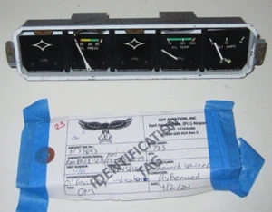 AIRCRAFT CLUSTER PIPER PA-28-235 NO COVER AS REMOVED OIL PRESSURE STEWARD WERN - Picture 1 of 6