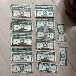 BUNDLE O' BILLS (Cover Note too!) 25,000 {31 Pieces} FREE SHIPPING - Picture 1 of 5