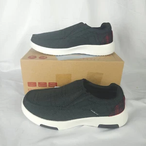 Neu im Karton Orthocomfoot Damengröße 8 schwarze Slipper orthopädische Orthesen-Einlegesohlen Schuhe - Bild 1 von 7