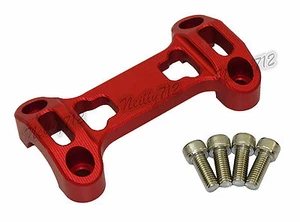 Handlebar Risers Clamp Top Cover Red Fit 2013-2016 BMW R1200GS Adventure LC K50 - Picture 1 of 9