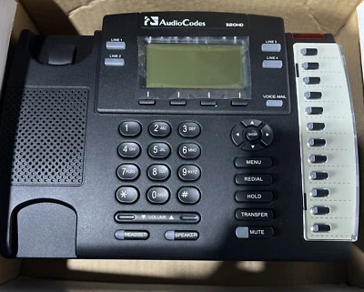 Motorola / AudioCodes 320HD IP Phone, p/n GGWV00417, SD-04-0230, NEW!!! - Image 1 of 4