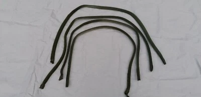 Mercedes Benz W123 внутренняя дверь объемный резиновый темно-зеленый набор из 4 седанов - Изображение 1 из 4