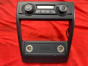 07-14 BMW E70 E71 X5 X6 M Rear Center AC Climate Control Switch Panel Black OEM✅ - Picture 1 of 12