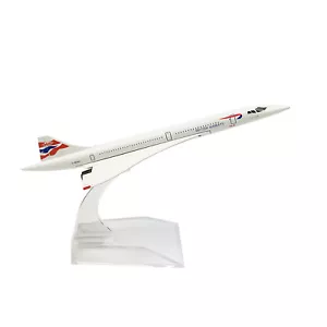1:400 16cm British F-BVFB Concorde Model Airplane Model Diecast Plane Model Toys - Picture 1 of 8