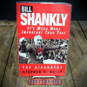 Bill Shankley Biografie, Liverpool, Fußball, signierte Karten, 1996 Hardcover - Bild 1 von 6