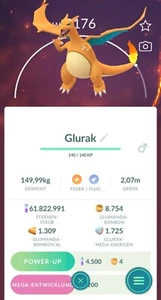 ➡️ Pokémon Glurak Lizardon Tausch Pokedex #006 1. Gen Trade Go Kampf Pokemon - Picture 1 of 1
