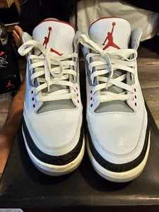 Size 13 - Air Jordan 3 Retro 2013 Fire Red - Picture 1 of 6