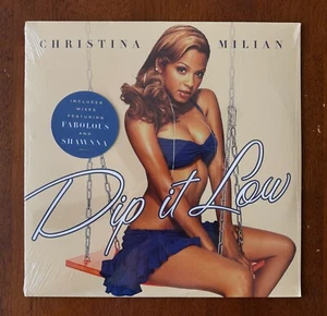 Christina Milian - Dip it Low (2003) 12" Maxi Single/Remix Vinyl - Sealed - Imagen 1 de 2