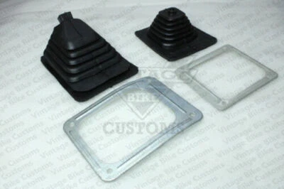 Suzuki Samurai SJ410 SJ413 Gear Transmission Shifter Boot Set With Fixing Plates - Image 1 of 4
