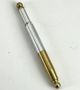 Machined Brass Metal Mechanical Pencil Interesting Custom Design Heavy - Picture 1 of 16