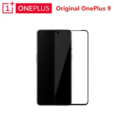 New Original OnePlus 9 Full Coverage 3D 9H Tempered Glass Screen Protector Cover - Image 1 of 4