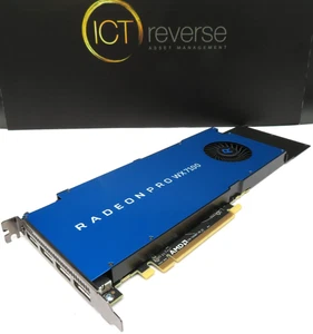 AMD RADEON PRO WX 7100 8GB GDDR5 GPU Graphics Card With Bracket - Picture 1 of 5