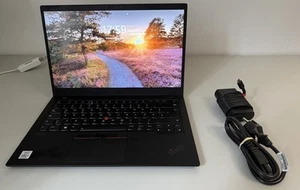 LENOVO THINKPAD X1 CARBON GEN8 i7 4x1.8 GHz 16GB 512GB SSD 1920 WIN11 Office - Afbeelding 1 van 24