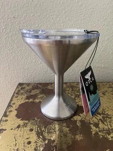 NWT Orca Coolers Wine Martini Glass Chasertini Stainless Steel 8oz Insulated - Picture 1 of 5