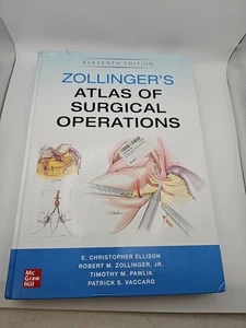 Zollinger's Atlas of Surgical Operations, Eleventh Edition New. Cover Damage - Picture 1 of 3
