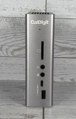 CalDigit TS3 Plus Thunderbolt 3 Docking Station NO POWER ADAPTER UNTESTED READ - Image 1 of 4
