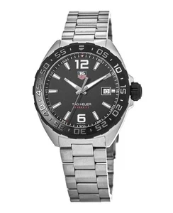 Nuevo reloj para hombre Tag Heuer Formula 1 cuarzo esfera negra acero WAZ1110.BA0875 - Imagen 1 de 3