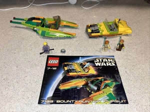 LEGO Star Wars Bounty Hunter Pursuit 7133 W/ Manual & - Read Description - Picture 1 of 8