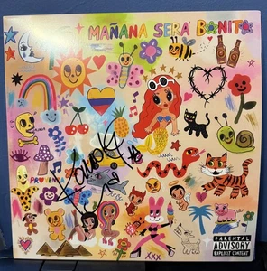 Karol G signed Manana Sera Bonito 12" lp album CLEAR COLOR VINYL - Picture 1 of 7