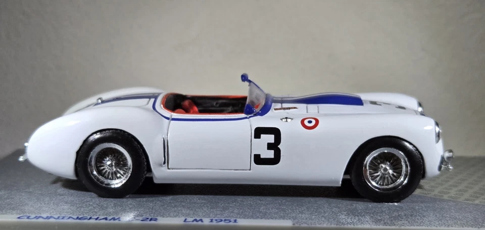 Bizarre by Spark Cunningham C-2R #3 Le Mans 1951 1/43 blanco azul resina sin usar, en caja Foto 1 de 4