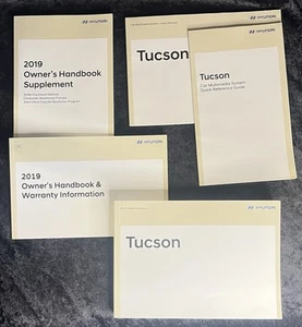 Hyundai Tucson 2019 manual del propietario, manual del usuario, guía de referencia rápida OEM - Imagen 1 de 4