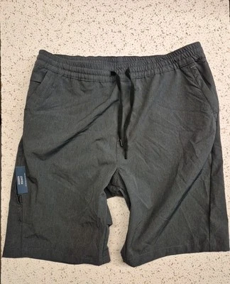 Pantalones Cortos Kenneth Cole Tech Ligeros Elastizados Calce Ajustado Talla L Negro Brezo Foto 1 de 2