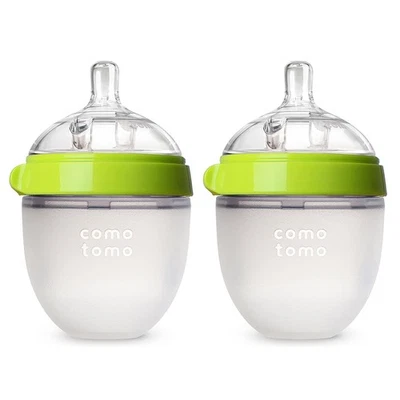 Baby Bottle Double Pack, Green, 5oz - Image 1 of 4