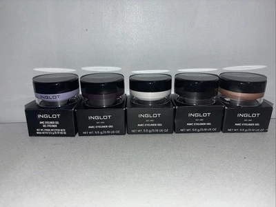 Lot Of 5- Inglot AMC Eyeliner Gel 0.19oz Each - Image 1 of 4