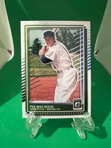 2025 Donruss Optic Pee Wee Reese Brooklyn Dodgers - Picture 1 of 2