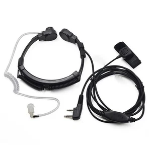 Replacement Throat Mic Earpiece Headset For Baofeng UV5R 888S UV82 UV-B6 UV8D - Picture 1 of 9