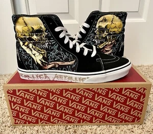 Size 10.5 - VANS Metallica x Sk8- High Pushead - Picture 1 of 8