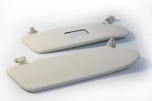 Sunvisor and Clips Set For Mercedes W110 190D With clips Cream Color - Picture 1 of 1
