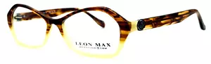 LEON MAX - 4002 064 52/15/135 - MARRONE SFUMATO - OCCHIALI DA VISTA DONNA NUOVI autentici - Foto 1 di 2